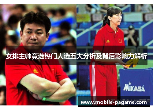 女排主帅竞选热门人选五大分析及背后影响力解析