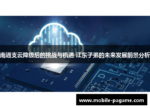 南通支云降级后的挑战与机遇 江东子弟的未来发展前景分析 南通支云降级后的挑战与机遇 江东子弟的未来发展前景分析