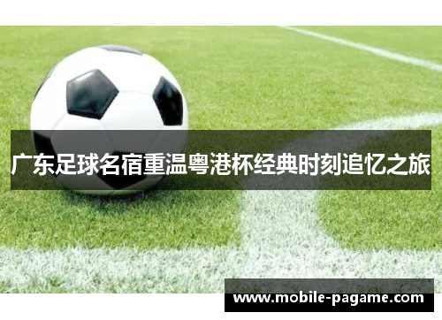 广东足球名宿重温粤港杯经典时刻追忆之旅