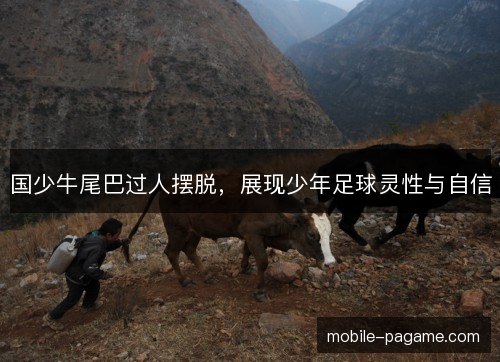 国少牛尾巴过人摆脱，展现少年足球灵性与自信